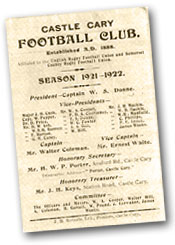 CCRFC Membership Card, 1921-22
